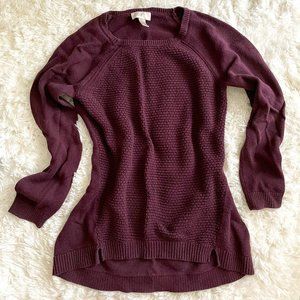 LOFT Burgundy Sweater